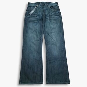 Y2K GUESS Jeans New Oldstock Mens Size *Fits 35 x 32 Bootcut Denim Pants Wide